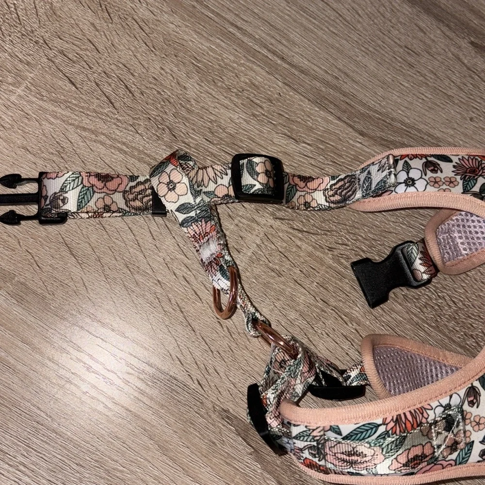 Small Dog Floral Harness